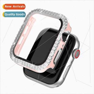 case watch with diamonds fil 适用 tempered Apple