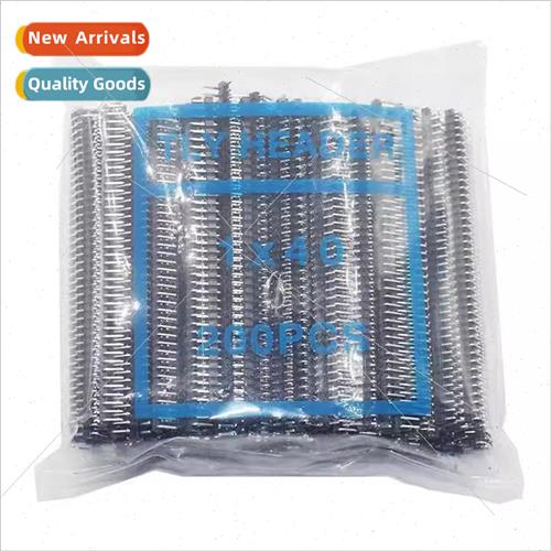 2.0mm pitch single row of curved pins 1*40P/90 ° curved pin