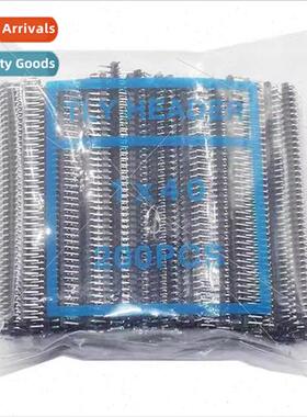 2.0mm pitch single row of curved pins 1*40P/90 ° curved pin