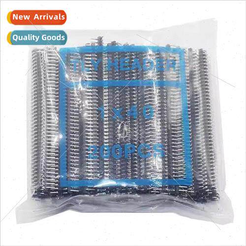 2.0mm pitch single row of curved pins 1*40P/90 ° curved pin