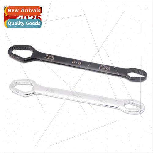 Universal self-tightening wrench 8-22 metric and inch fast a