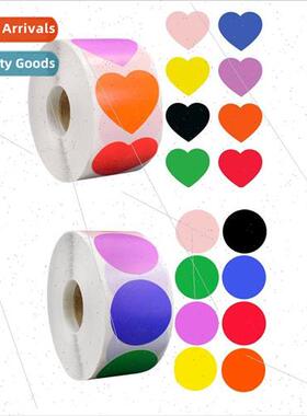 ins color diy polka dot coding love holiday gift gift seal s