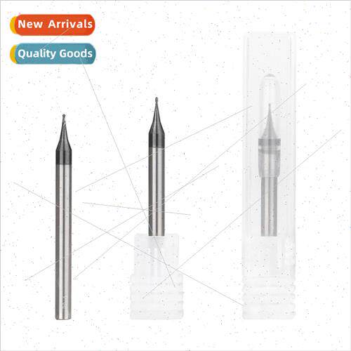 New 2-flute micro-diameter ball end mill with black coating