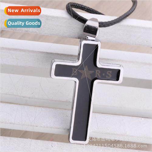 Black Rock Shooter Cross Necklace Anime Jewelry Alloy Neckla