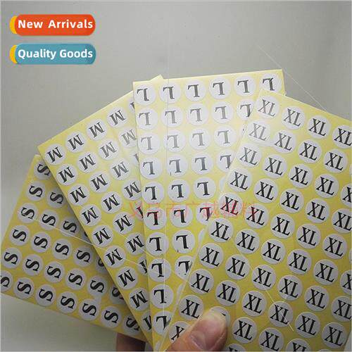Digital self-adhesive labels round letters self-adhesive sti
