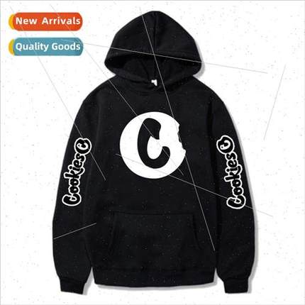 Autumn and winter new COOKIES Pullover hooded sweater set ca