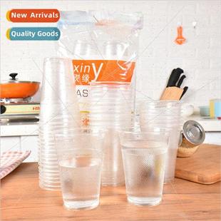 transparent cups plastic household food disposable