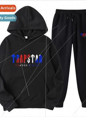 TRAPSTAR letters Printed mens and womens multi-color warm tw