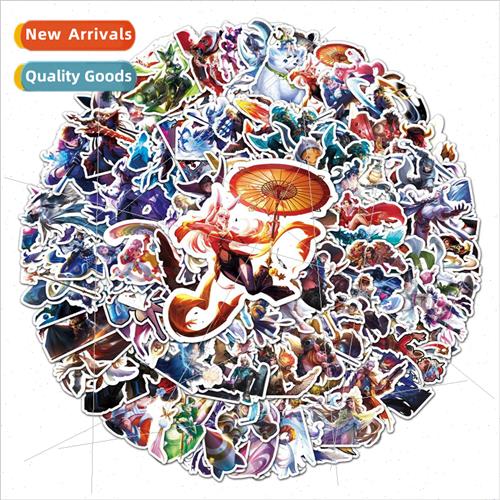 100 pcs of King of Glory Game Creative Doodle Stickers ggage