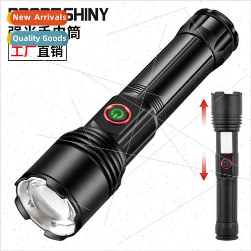 light new laser flashlight with red and blue side light outd