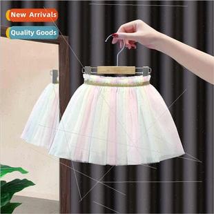 skirt fluffy girls short ski bustle Per适用mance