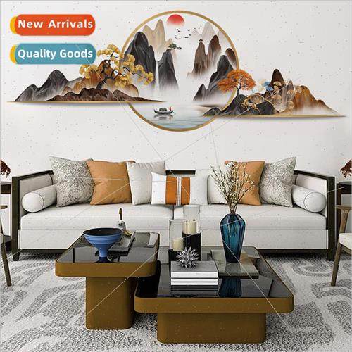 Wall Sticker CH69096 Embroidered mountains and rivers new Ch