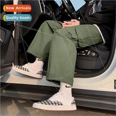 Pants mens Korean nd spring workwear casual pants straight l