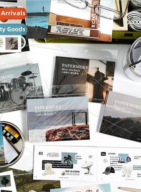 Island Holiday stickers stickers book literary retro magazin