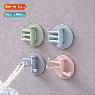 Triple Hooks Powerful Towel Hooks Non-Tracking Swivel Hooks