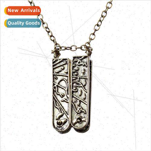 GRIMM Green Key Necklace Opens Key Box Pendant Jewelry