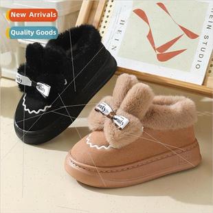 womens wool wear shoes padd outside winter new Warm slippers