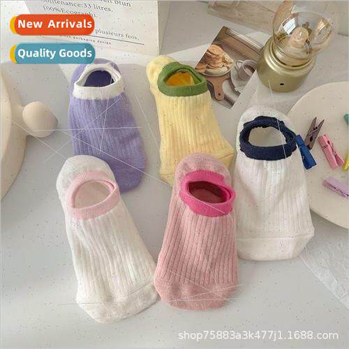 Socks ladies summer thin invisible boat socks ice cream sock