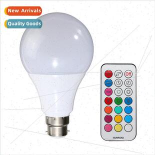 B22 RGB LED Bulb Dimmable 10W AC85-265V Wireless light Bulb