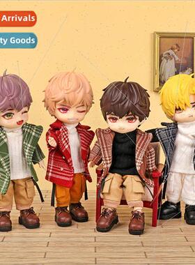 Heart Tong toys waifu plaid coat fashion play 12 points vega