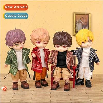 Heart Tong toys waifu plaid coat fashion play 12 points vega