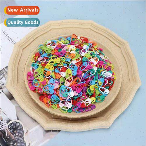 Plastic safety pins colorful knitting yarn small marker buck