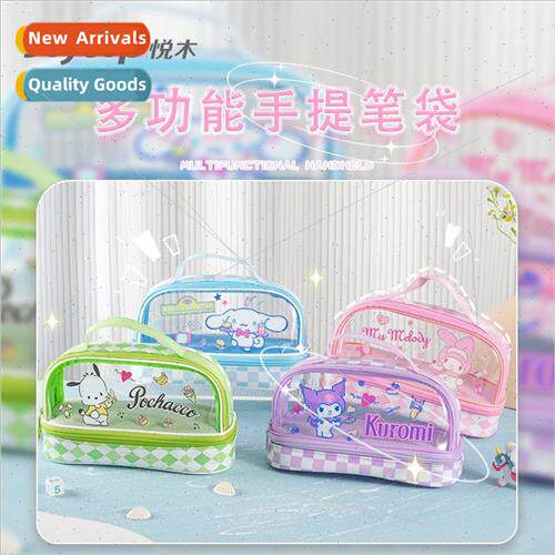 The new Sanrio Kurome dog multi-functional handheld pencil c
