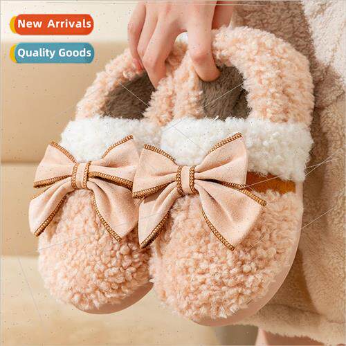 Cotton slippers package with female winter new home indoor w