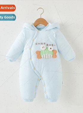 Newborn baby clothes fall and winter clothes jumpsuit baby t