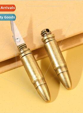 Creative imitation copper bullet portable mini knife multifu