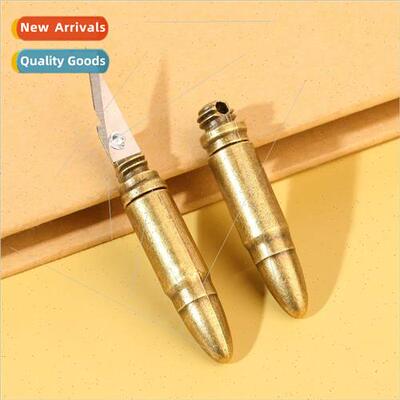Creative imitation copper bullet portable mini knife multifu