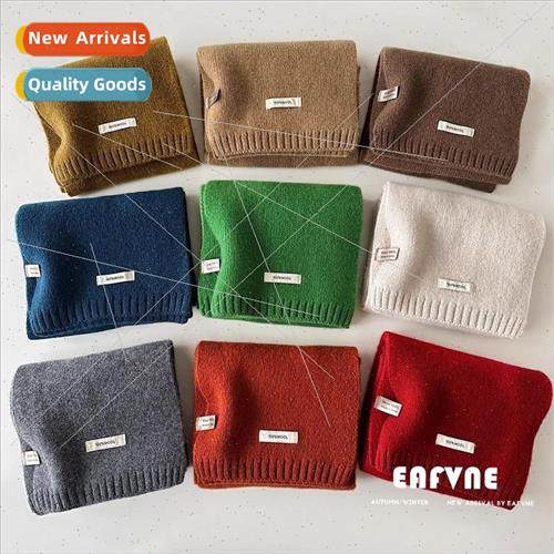 Selected Australia pure wool 100% cashmere scarf new solid c