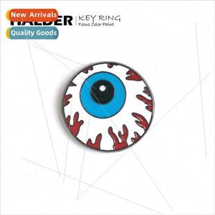 metal eyeballs medallion badge ophthalmologist hip pin hop