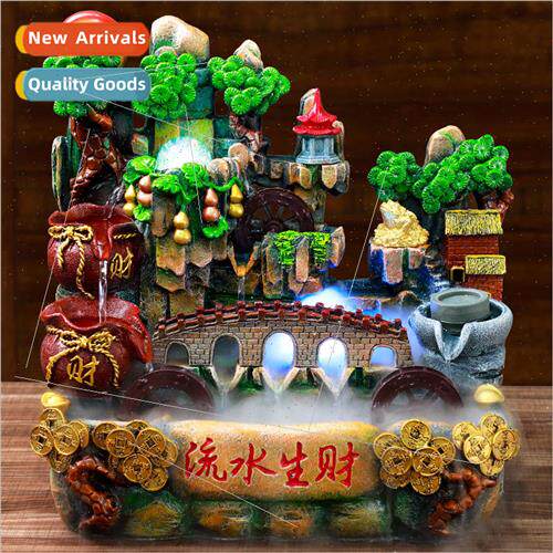The new rockery water fountain inviting wealth floor ornamen