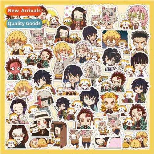 40 pcs of ghost destroyed blade stickers comic stickers Japa