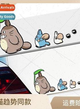 Totoro personalized car stickers scratches blocking funny ca
