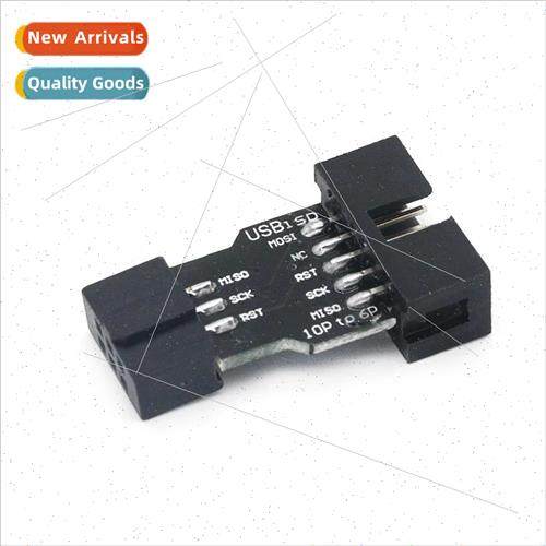 AVRISP/USBasp/STK500 10PIN to 6PIN Standard Adapter 10P to 6