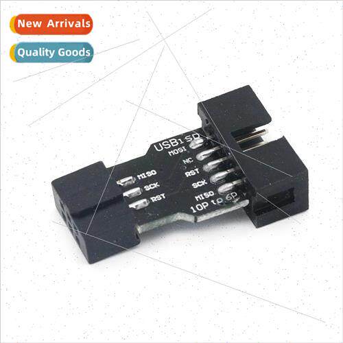 AVRISP/USBasp/STK500 10PIN to 6PIN Standard Adapter 10P to 6