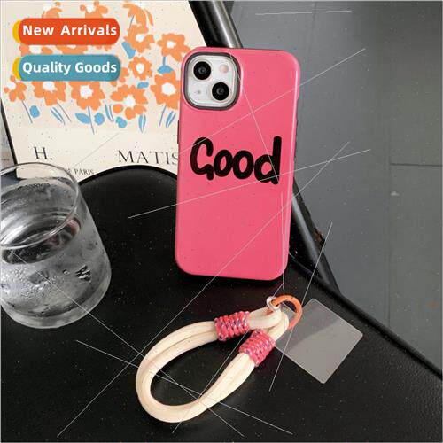 Cool Rose Red Bottom English  Apple 14 Phone Case 13ProMax