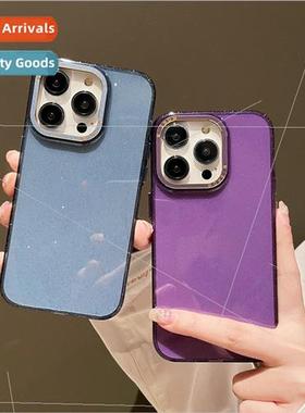 适用 Apple 14 phone case TPU iphone13ProMax transparent prot