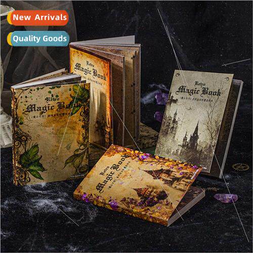 Magic Academy Series Material Book Vintage Diablo System Wri