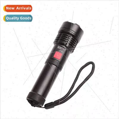 New P50 flashlight with built-in battery with electric displ