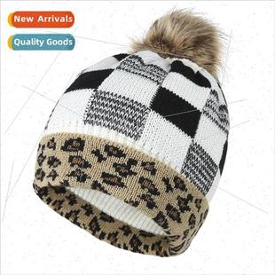 hat plaid fall warm adult fashion wool winter and womens New