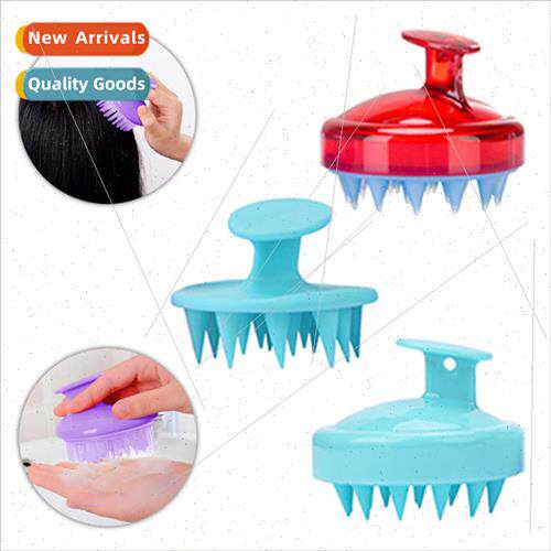 Crystal shampoo brush gel shampoo brush massage clean scalp