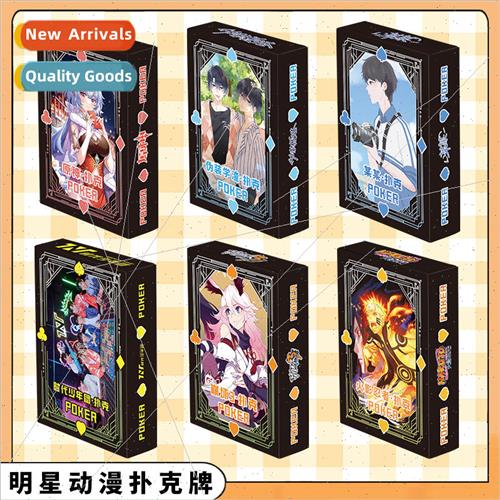 Star anime playing cards mixed  of 54 Conan era teenage grou