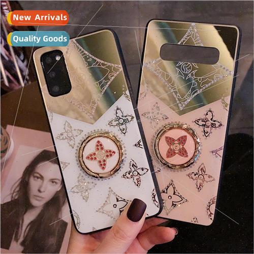 适用 Samsung S23Ultra Clover S22Plus makeup mirror note20 ph