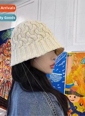 Hat female fall and winter new wool cap Korean  of the hundr