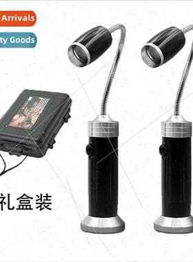 Bent hose work light with magnet strong light flashlight BBQ