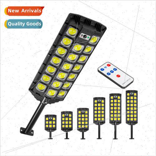 New LED integrated solar set light three rows of strong outd