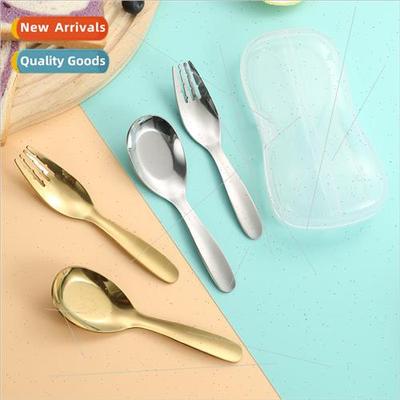 Stainless steel childrens spoons 适用k cutlery baby spoon mo
